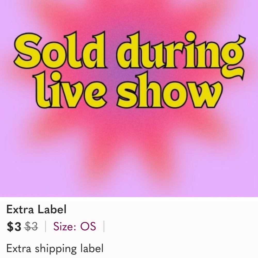 Posh Show Listings 5/1